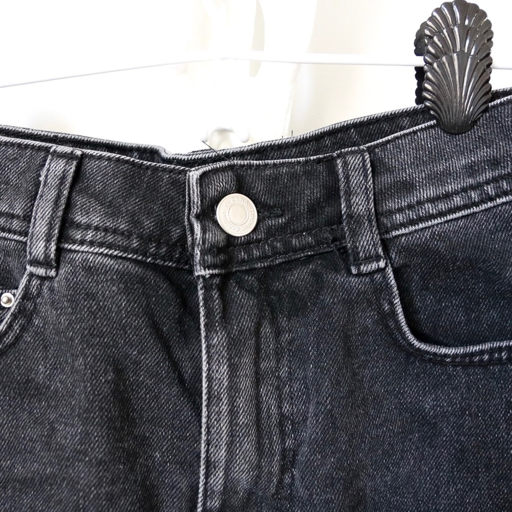 Black Zara Denim Mini Skirt - Picture 5 of 6